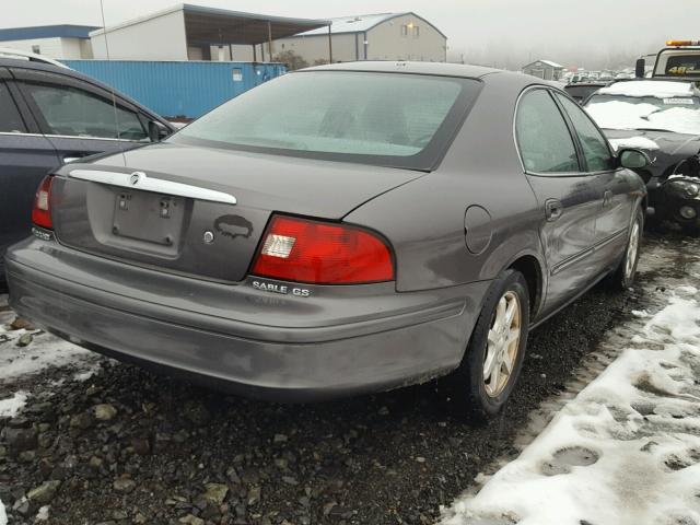 1MEFM50U92A641884 - 2002 MERCURY SABLE GS GRAY photo 4