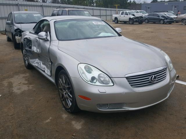 JTHFN48Y830035711 - 2003 LEXUS SC 430 SILVER photo 1