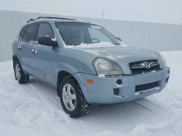 KM8JM12BX6U250002 - 2006 HYUNDAI TUCSON GL TEAL photo 1