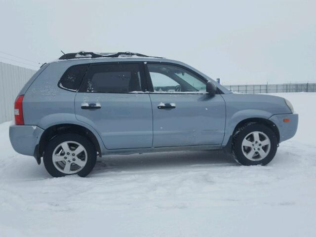 KM8JM12BX6U250002 - 2006 HYUNDAI TUCSON GL TEAL photo 9