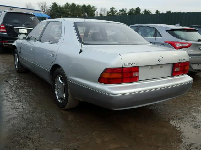 JT8UF22E9S0032466 - 1995 LEXUS LS 400 SILVER photo 3