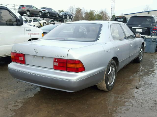 JT8UF22E9S0032466 - 1995 LEXUS LS 400 SILVER photo 4