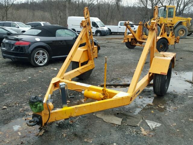 5E3SK18NX81000136 - 2008 TRAIL KING TRAILER YELLOW photo 2