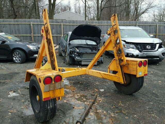 5E3SK18NX81000136 - 2008 TRAIL KING TRAILER YELLOW photo 3