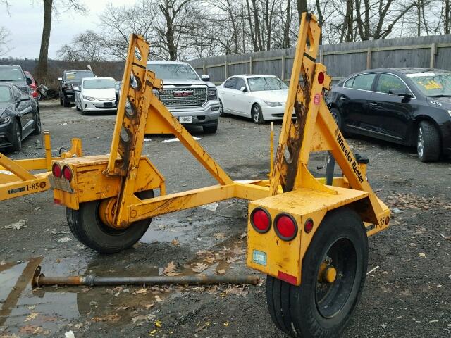 5E3SK18NX81000136 - 2008 TRAIL KING TRAILER YELLOW photo 4