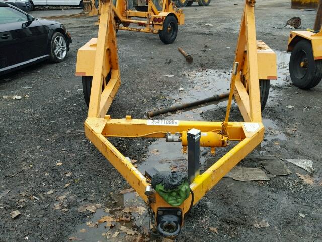 5E3SK18NX81000136 - 2008 TRAIL KING TRAILER YELLOW photo 9