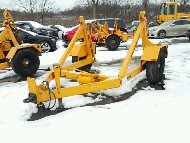 5E3SK18N881000135 - 2008 TRAIL KING TRAILER YELLOW photo 2