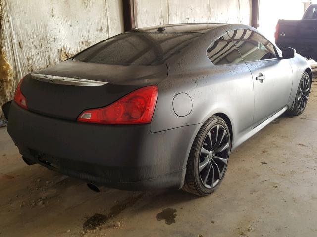 JNKCV64E79M602079 - 2009 INFINITI G37 BASE BLACK photo 4