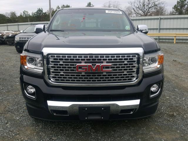 1GTP6EE15H1150025 - 2017 GMC CANYON DEN BLACK photo 9