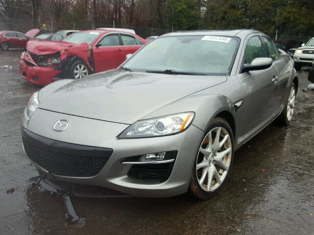 JM1FE17PX90401850 - 2009 MAZDA RX8 GRAY photo 2