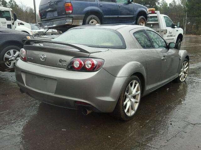 JM1FE17PX90401850 - 2009 MAZDA RX8 GRAY photo 4