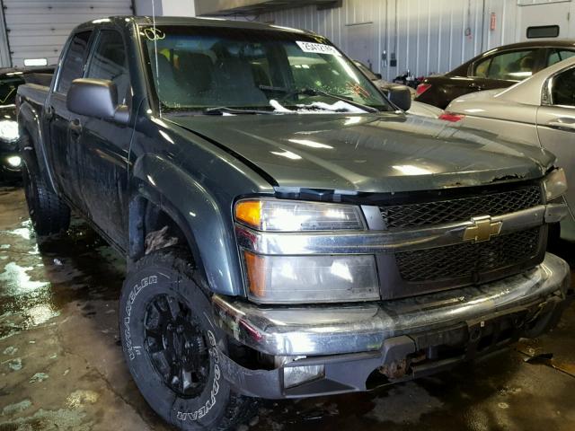 1GCDT136168289589 - 2006 CHEVROLET COLORADO BLUE photo 1