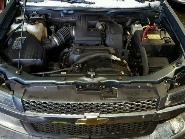 1GCDT136168289589 - 2006 CHEVROLET COLORADO BLUE photo 7