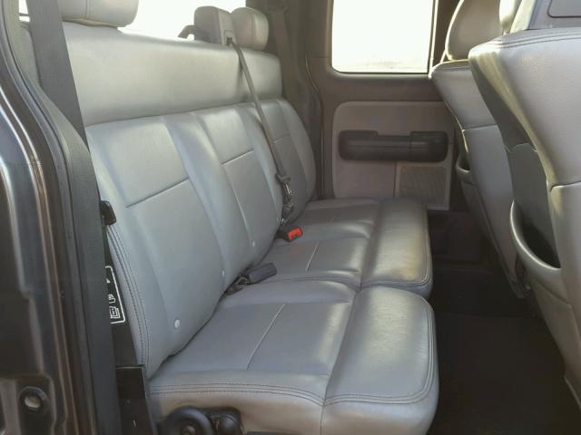 1FTPX14574NA24875 - 2004 FORD F150 GRAY photo 6