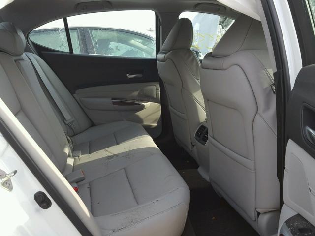 19UUB2F71FA004736 - 2015 ACURA TLX ADVANC Beyaz fotoğraf 6