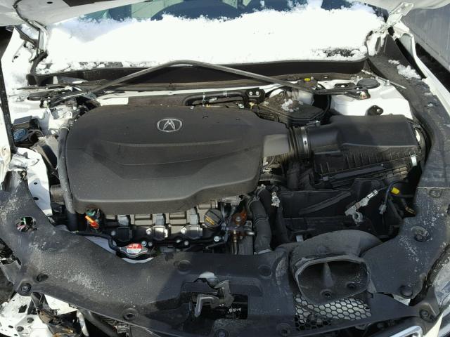 19UUB2F71FA004736 - 2015 ACURA TLX ADVANC Beyaz fotoğraf 7