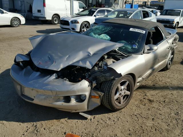 2G2FS32K322119509 - 2002 PONTIAC FIREBIRD GOLD photo 2