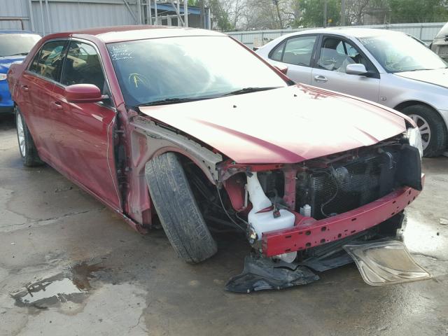 2C3CCAAG1DH727904 - 2013 CHRYSLER 300 RED photo 1