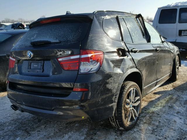 5UXWX7C59G0S17657 - 2016 BMW X3 XDRIVE3 BLACK photo 4