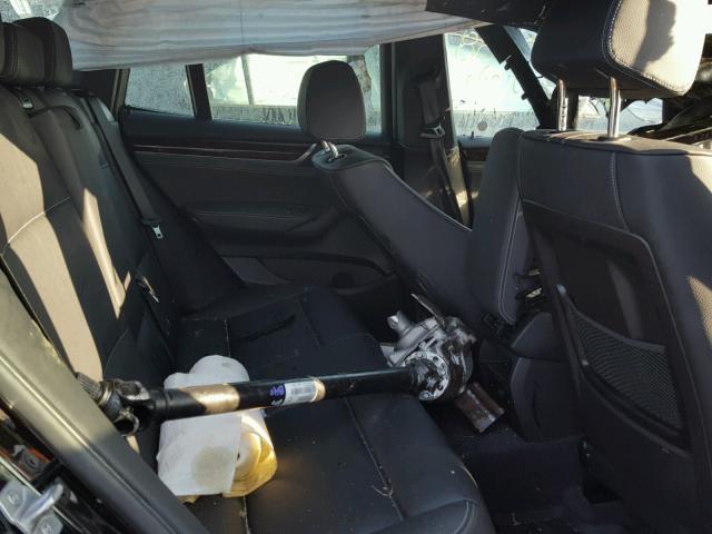 5UXWX7C59G0S17657 - 2016 BMW X3 XDRIVE3 BLACK photo 6