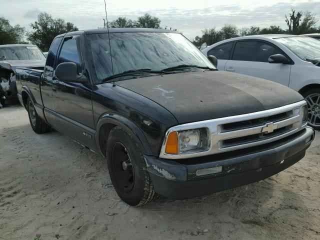 1GCCS19Z4RK134400 - 1994 CHEVROLET S TRUCK S1 BLACK photo 1