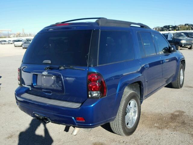 1GNES16S966114574 - 2006 CHEVROLET TRAILBLAZE BLUE photo 4