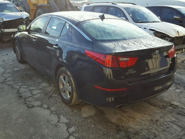 5XXGM4A74FG504175 - 2015 KIA OPTIMA LX BLACK photo 3