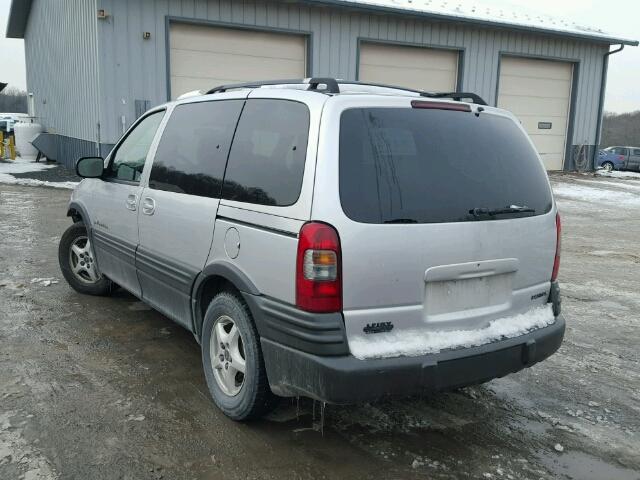 1GMDU23E43D313490 - 2003 PONTIAC MONTANA EC SILVER photo 3