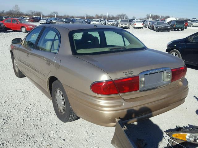 1G4HP52K55U219705 - 2005 BUICK LESABRE CU GOLD photo 3