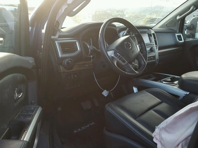 1N6BA1F48GN515537 - 2016 NISSAN TITAN XD S BLUE photo 9