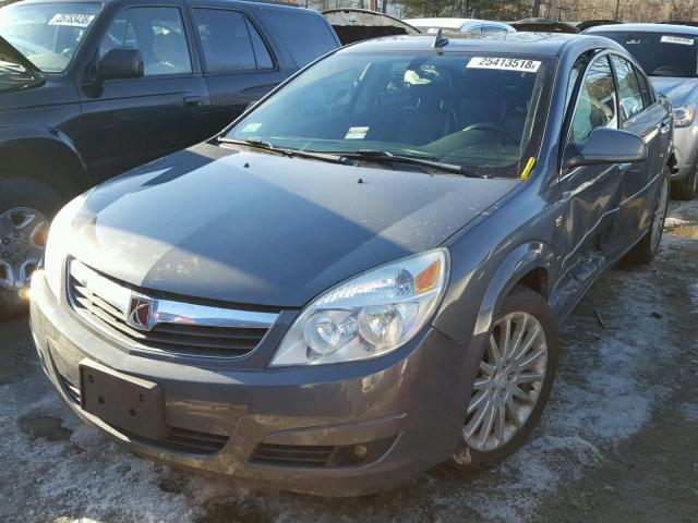 1G8ZV57767F273017 - 2007 SATURN AURA XR GRAY photo 2