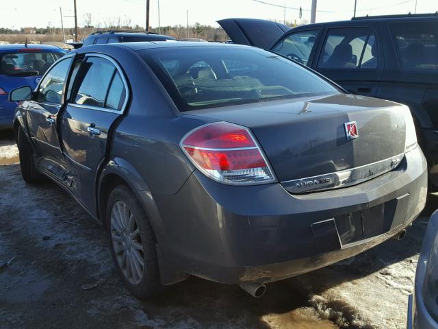 1G8ZV57767F273017 - 2007 SATURN AURA XR GRAY photo 3