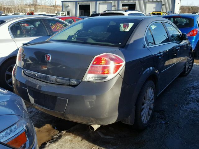 1G8ZV57767F273017 - 2007 SATURN AURA XR GRAY photo 4