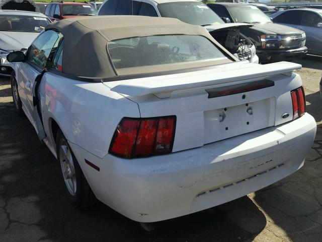 1FAFP446X4F138486 - 2004 FORD MUSTANG WHITE photo 3