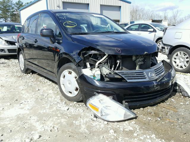 3N1BC13E89L469854 - 2009 NISSAN VERSA S BLACK photo 1