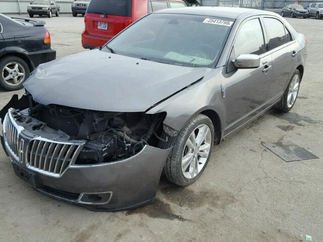 3LNHL2JC0AR627888 - 2010 LINCOLN MKZ GRAY photo 2