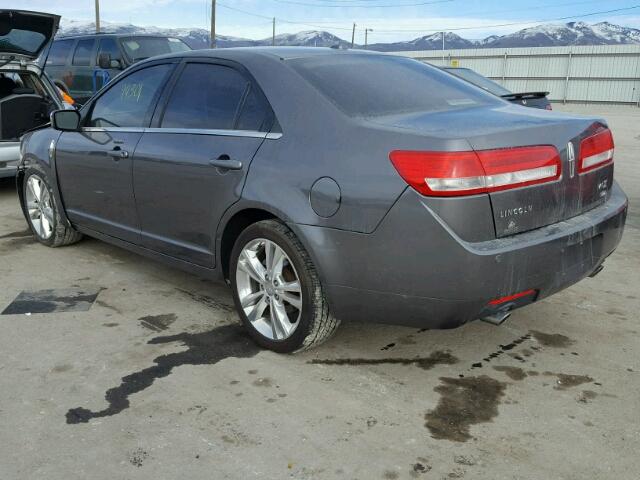 3LNHL2JC0AR627888 - 2010 LINCOLN MKZ GRAY photo 3