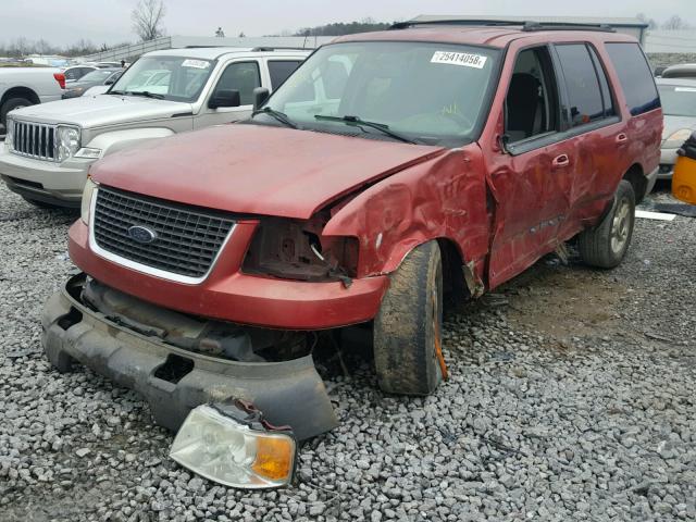 1FMRU15W13LB58263 - 2003 FORD EXPEDITION MAROON photo 2