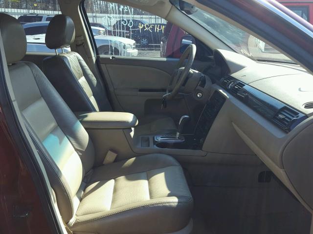 1MEFM42125G618266 - 2005 MERCURY MONTEGO PR 勃艮第红 照片 5