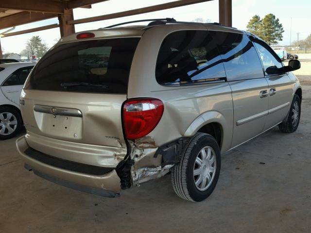 2A4GP54L06R921493 - 2006 CHRYSLER TOWN & COU GOLD photo 4