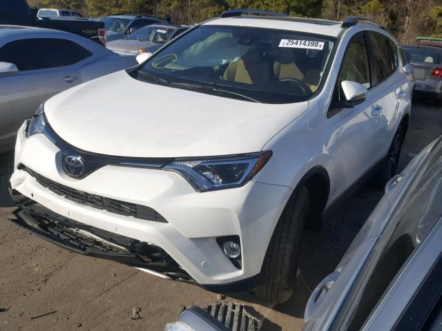 JTMRFREV9HJ134185 - 2017 TOYOTA RAV4 XLE WHITE photo 2