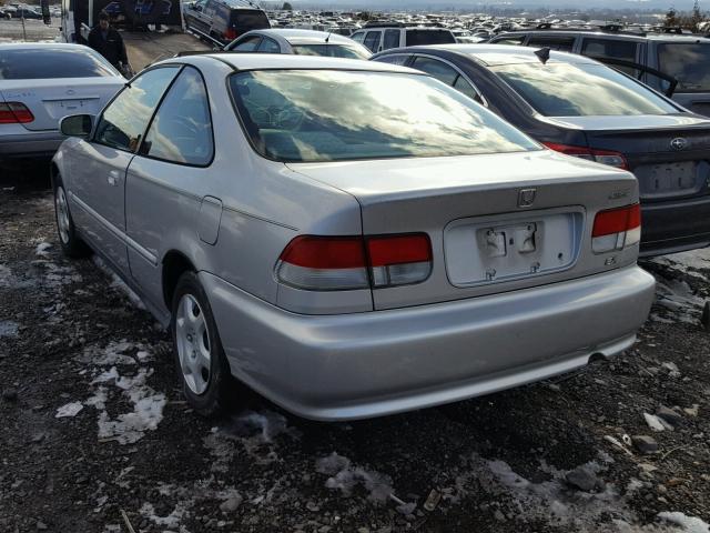 1HGEJ8240XL097843 - 1999 HONDA CIVIC EX SILVER photo 3