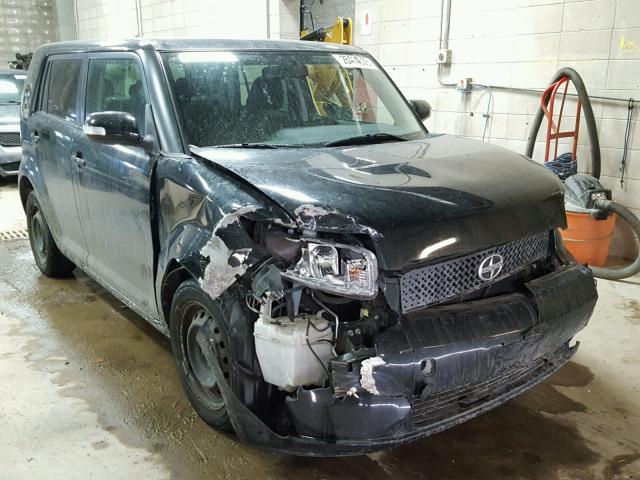 JTLKE50E791096353 - 2009 TOYOTA SCION XB BLACK photo 1