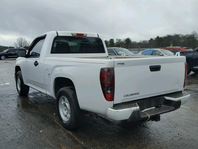 1GCCS148968259075 - 2006 CHEVROLET COLORADO WHITE photo 3