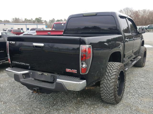 1GTH6MFP5C8128284 - 2012 GMC CANYON SLE BLACK photo 4