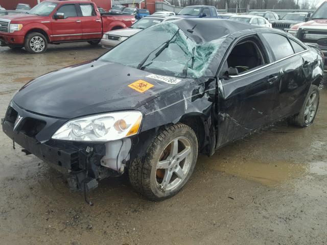 1G2ZG57N284158964 - 2008 PONTIAC G6 BASE BLACK photo 2