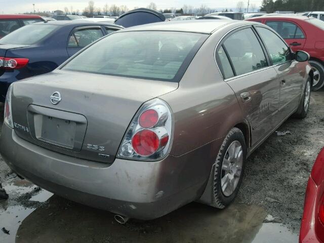 1N4BL11D35C209056 - 2005 NISSAN ALTIMA SE BEIGE photo 4