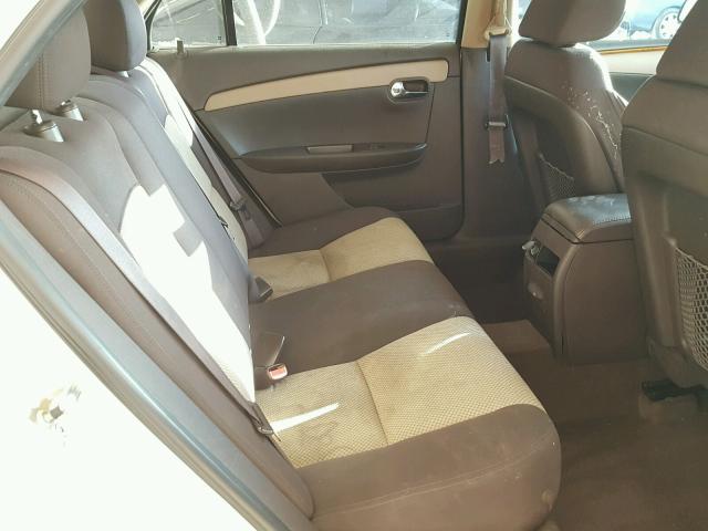 1G1ZC5E13BF231769 - 2011 CHEVROLET MALIBU 1LT 奶油色 照片 6