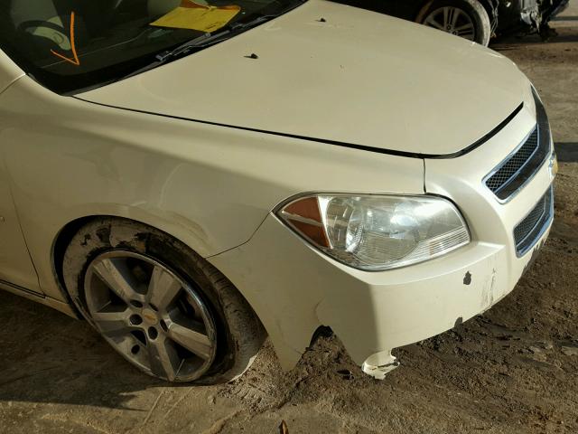 1G1ZC5E13BF231769 - 2011 CHEVROLET MALIBU 1LT 奶油色 照片 9