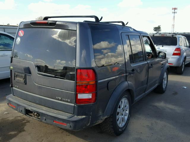 SALAA25445A304709 - 2005 LAND ROVER LR3 GRAY photo 4